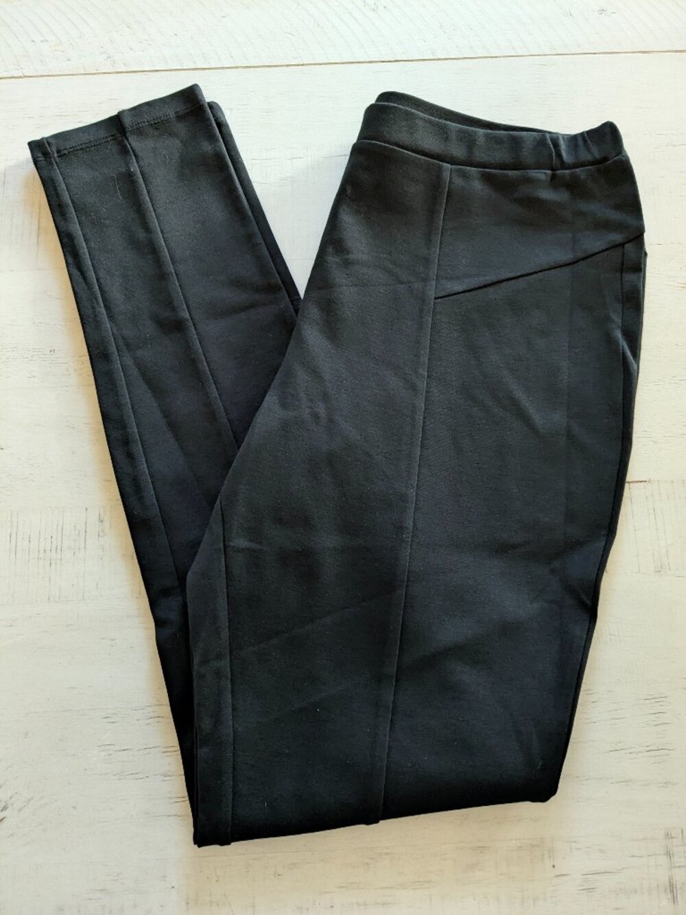 Grace Elements NWT Ponte Knit Pull On Tapered Leg Pants Large